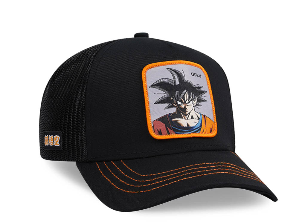 Capslab Dragon Ball Z Goku Black/Orange Trucker Snapback Gorra
