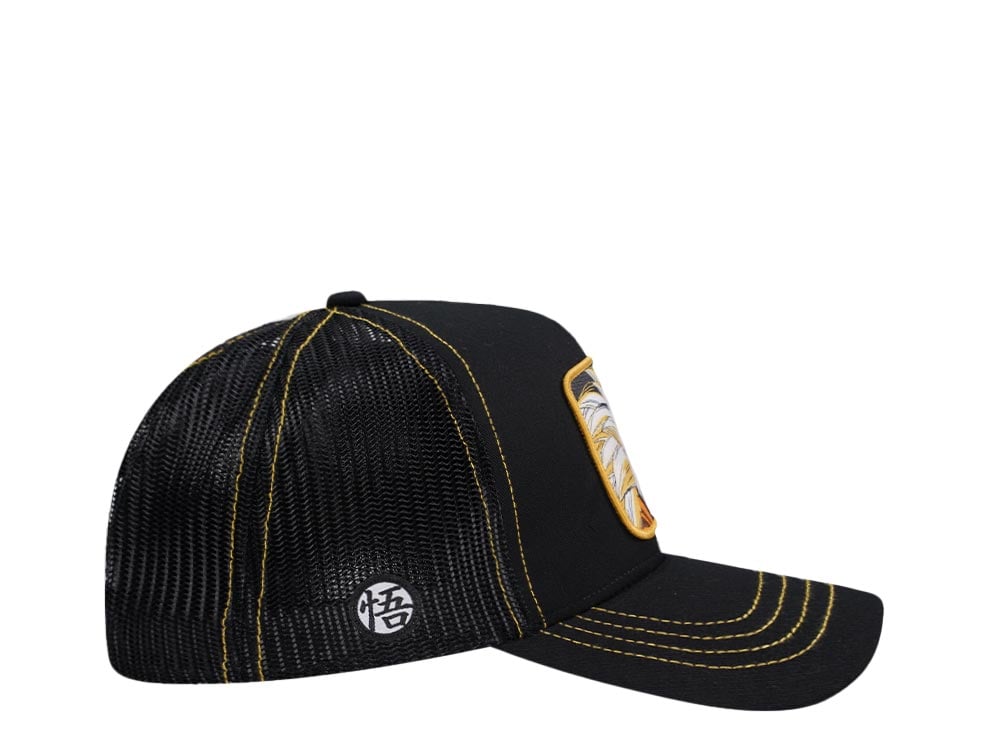 Capslab Dragon Ball Z Goku Black/Yellow Trucker Snapback Gorra