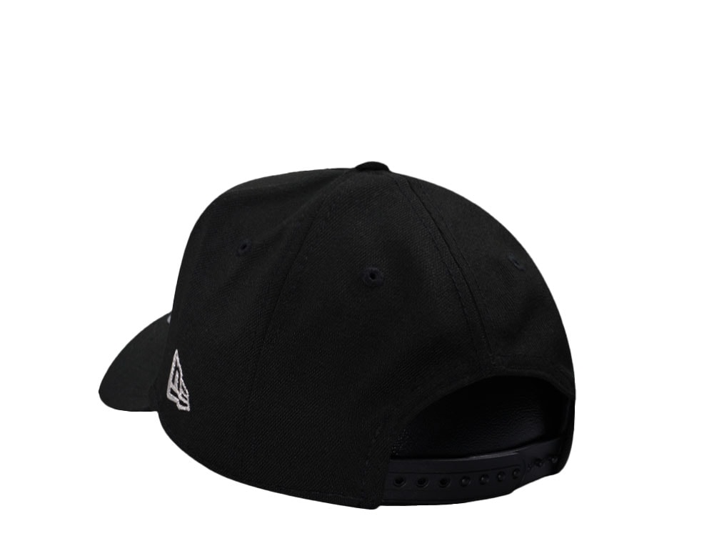 New Era Los Angeles Kings 25th Anniversary Metallic Black Edition 9Forty A Frame Snapback Gorra