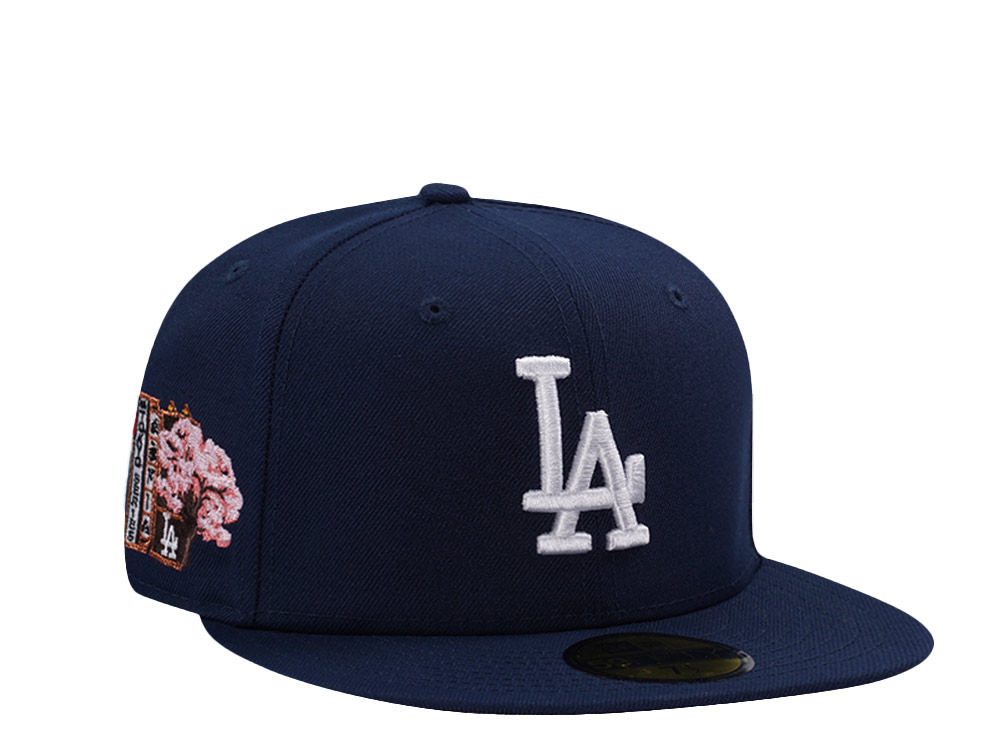 New Era Los Angeles Dodgers Tokyo Series 2025 Ocean Blue Prime Edition 59Fifty Fitted Gorra