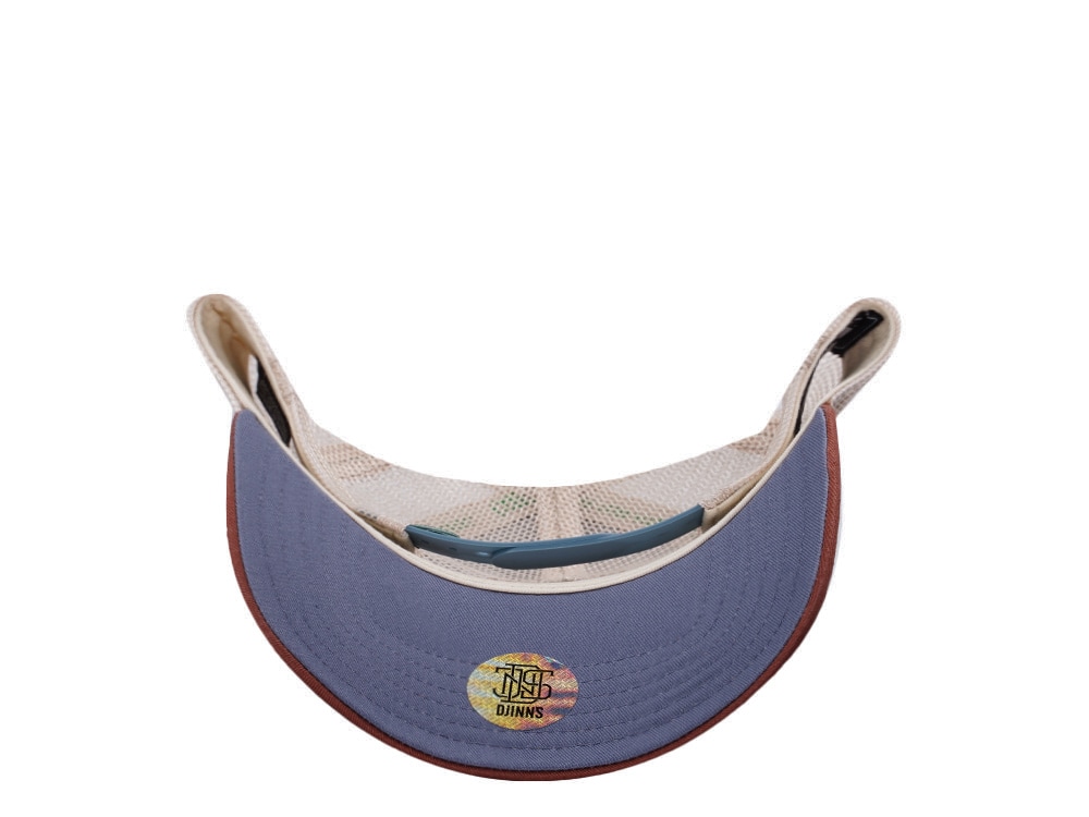 Djinns HFT Headwear Supply Navy Coastal Edition Trucker Snapback Gorra