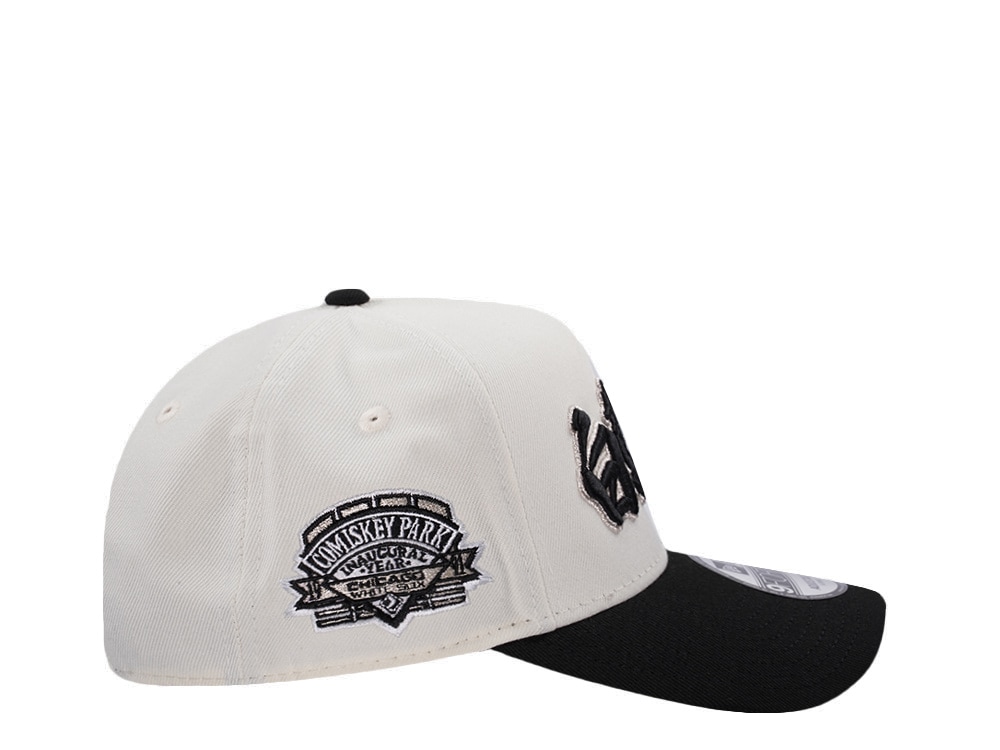New Era Chicago White Sox Comiskey Park Kanji Chrome Two Tone Edition 9Forty A Frame Snapback Gorra