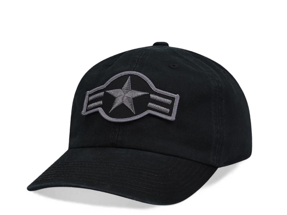 American Needle Americana Black Dadhat Strapback Gorra