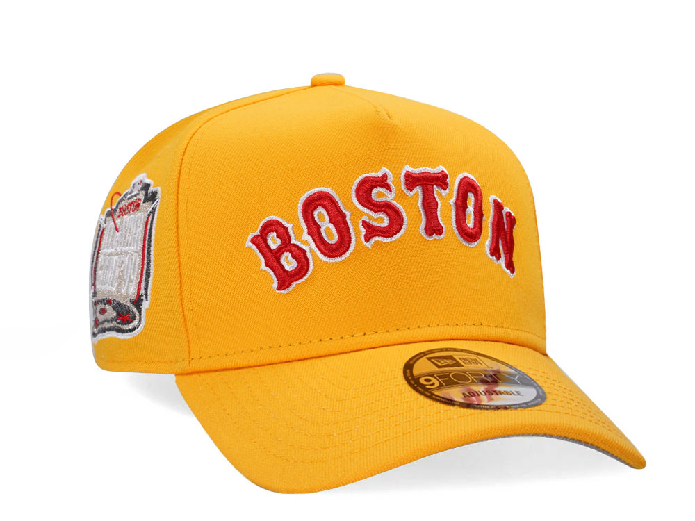 New Era Boston Red Sox All Star Game 1999 Yellow Classic 9Forty A Frame Snapback Gorra