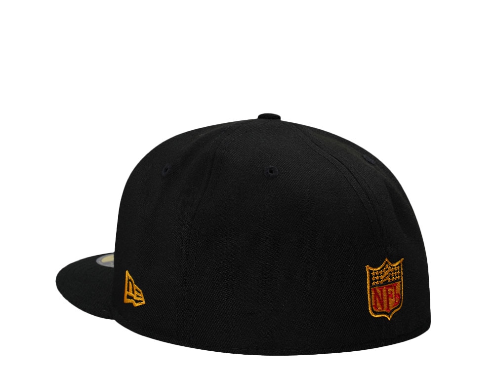 New Era Pittsburgh Steelers 80 Seasons Black Prime Edition 59Fifty Fitted Gorra