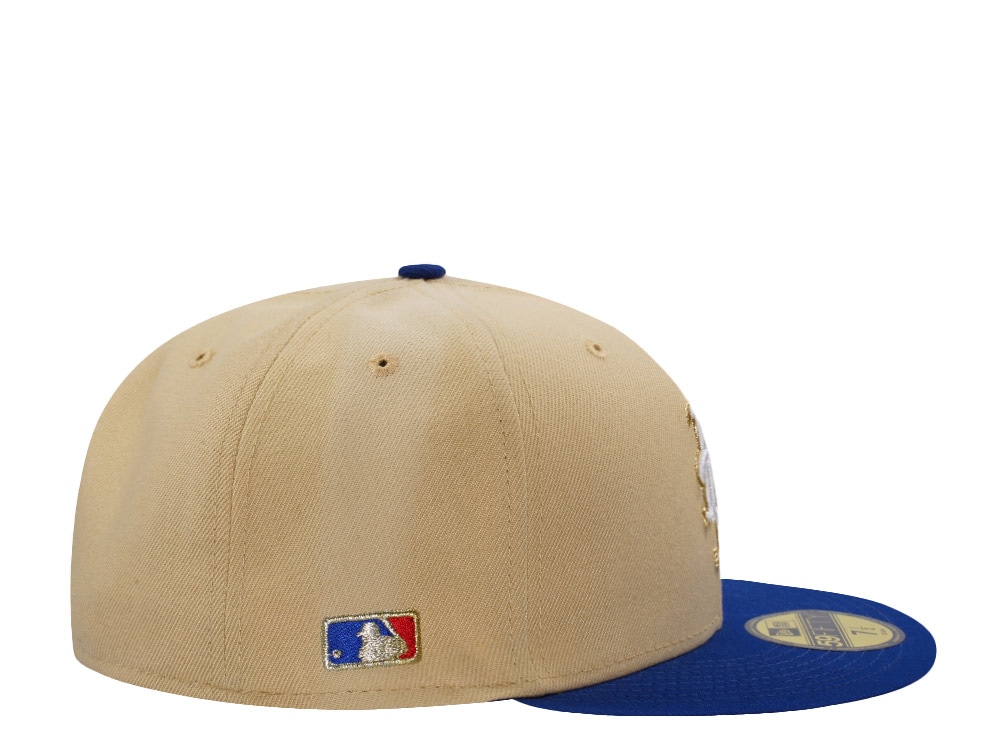 New Era New York Mets Vegas Gold Two Tone Edition 59Fifty Fitted Gorra