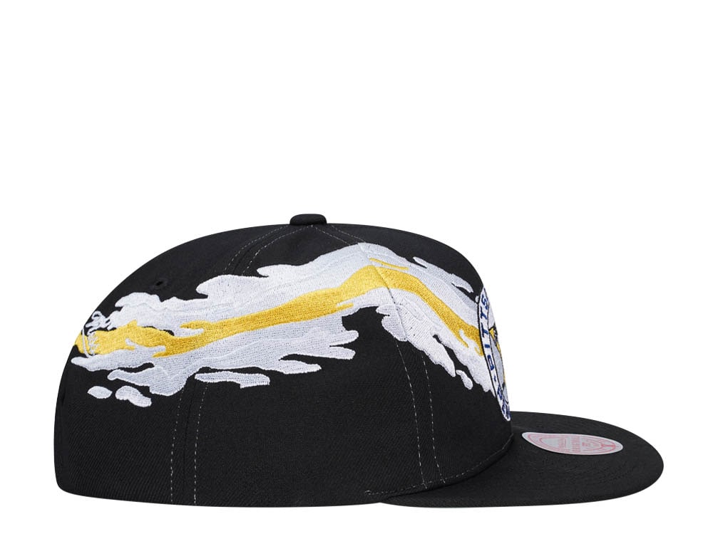 Mitchell & Ness Pittsburgh Penguins Vintage Paintbrush Snapback Gorra