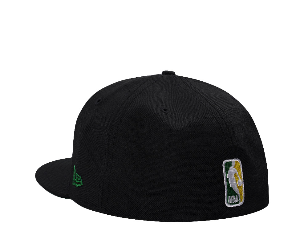 New Era Seattle Supersonics 40th Anniversary Wool Black Throwback Edition 59Fifty Fitted Gorra