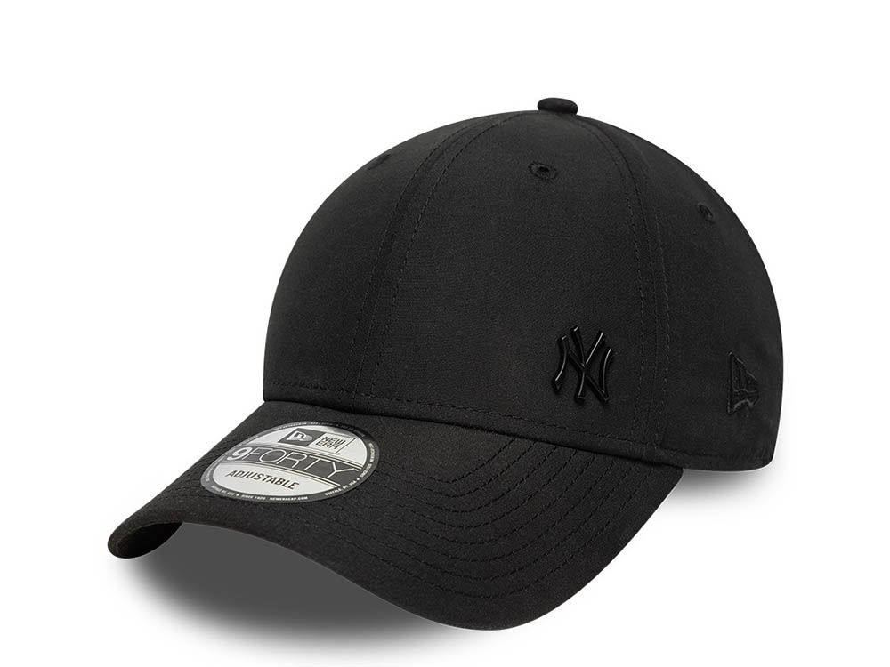 New Era New York Yankees Tonal Flawless Black 9Forty Strapback Gorra