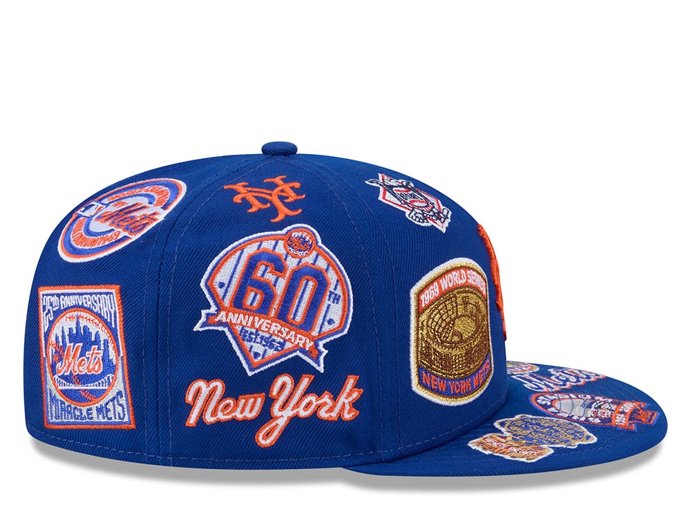 New Era New York Mets All Over Blue Edition 59Fifty Fitted Gorra