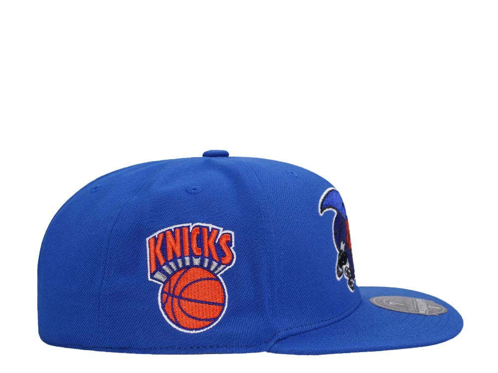 Mitchell & Ness New York Knicks Logo History Hardwood Classic Dynasty Fitted Gorra