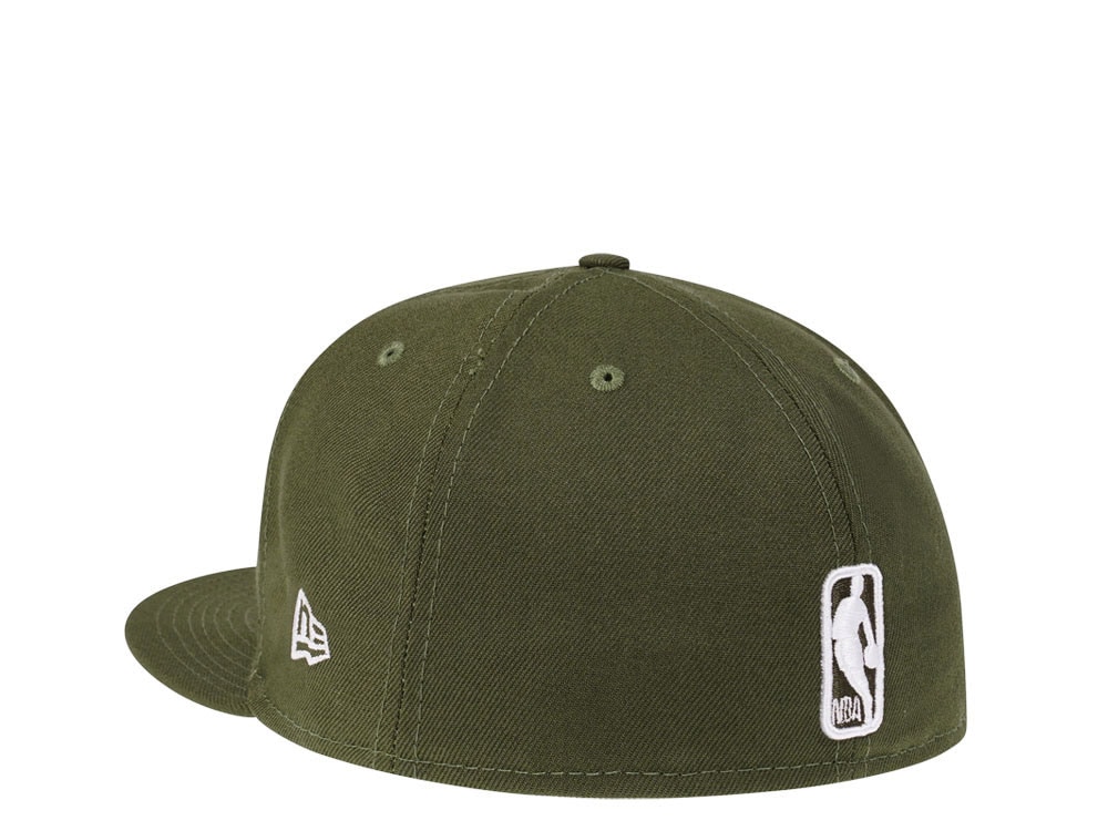 New Era Brooklyn Nets Rifle Green Edition 59Fifty Fitted Gorra