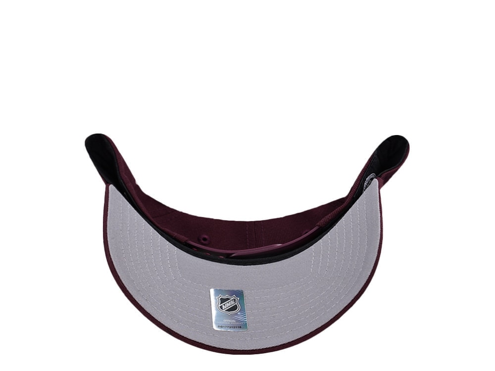 New Era Anaheim Ducks 30th Anniversary Maroon Prime Edition 9Forty A Frame Snapback Gorra