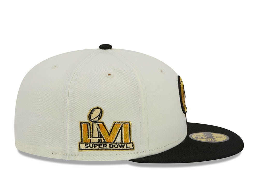 New Era Los Angeles Rams Super Bowl LVI Two Tone City Icon 59Fifty Fitted Gorra