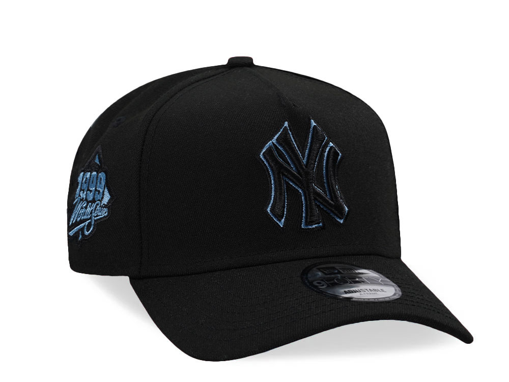 New Era New York Yankees World Series 1999 Black Sky Edition 9Forty A Frame Snapback Gorra