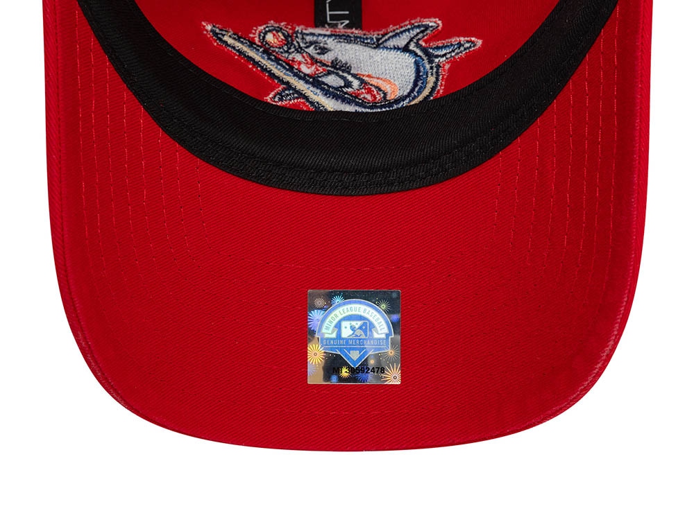 New Era Clearwater Threshers Red 9Twenty Snapback Gorra