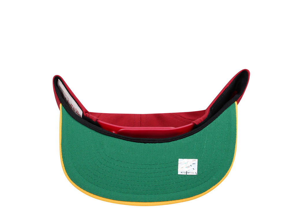 Mitchell & Ness Atlanta Hawks Breakthrough Two Tone Snapback Gorra