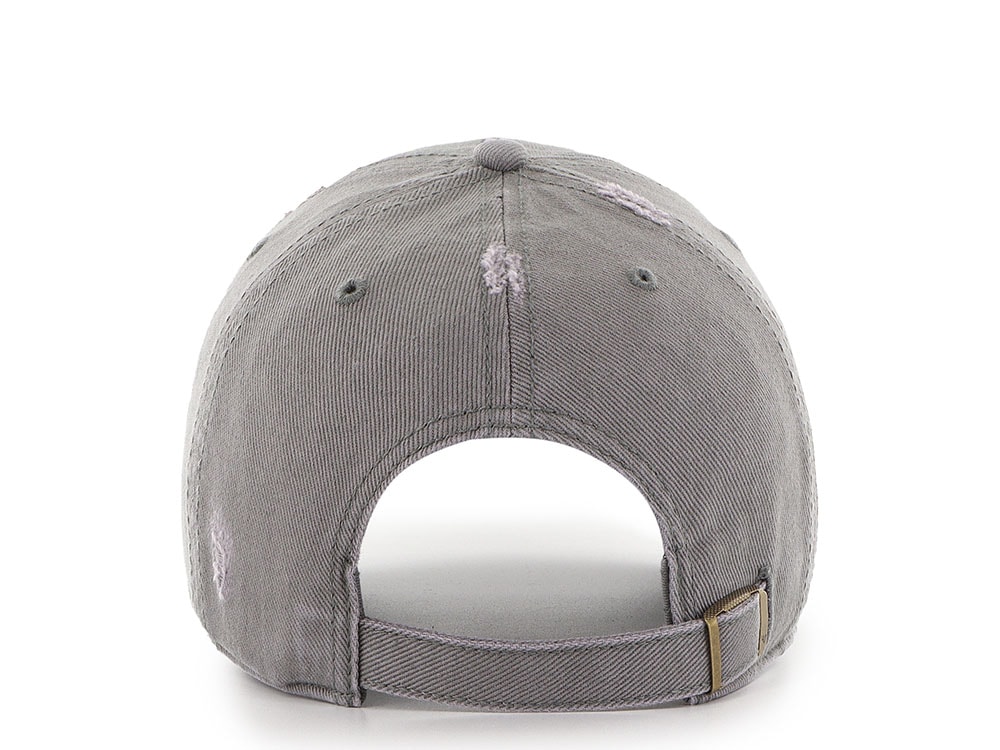 47 Brand Los Angeles Kings Weathered Gray Clean Up Strapback Gorra