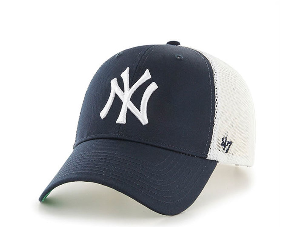 47Brand New York Yankees Black Classic Trucker Snapback Gorra