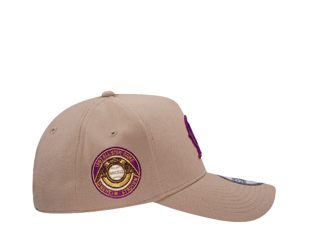 New Era California Angels All Star Game 1967 Camel Prime Edition 9Forty A Frame Snapback Gorra