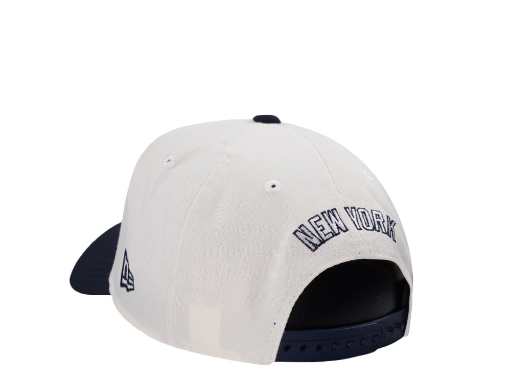 New Era New York Yankees World Series 2000 Chrome Two Tone Edition 9Forty A Frame Snapback Gorra
