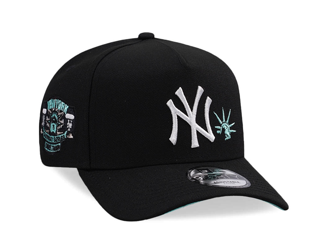 New Era New York Yankees Subway Series Black Prime Edition 9Forty A Frame Snapback Gorra