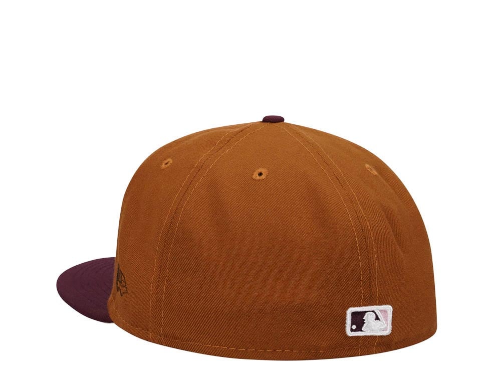 New Era Colorado Rockies All Star Game 2021 Peanut Butter Glace Two Tone Edition 59Fifty Fitted Gorra