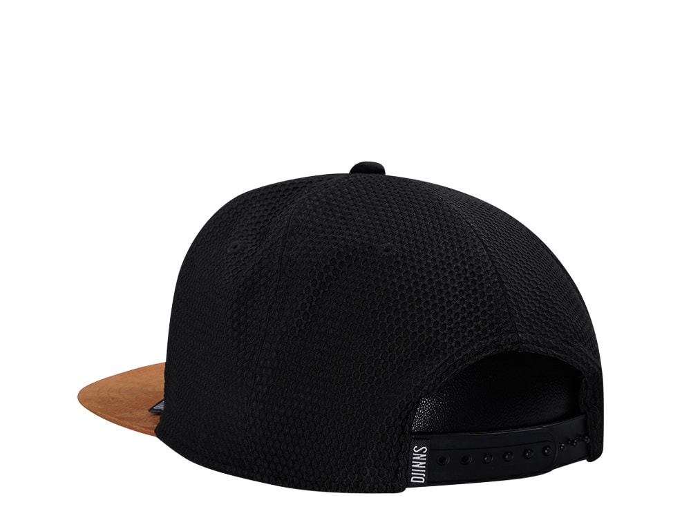 Djinns Honey Knit Black Snapback Gorra