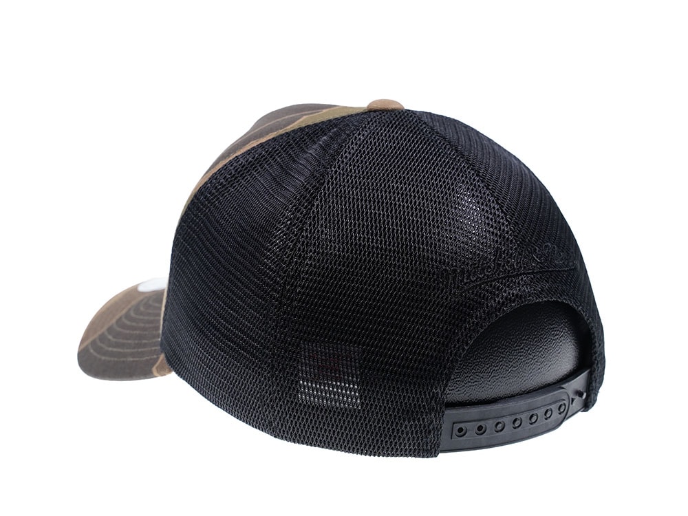Mitchell & Ness Los Angeles Lakers Camo Trucker Gorra