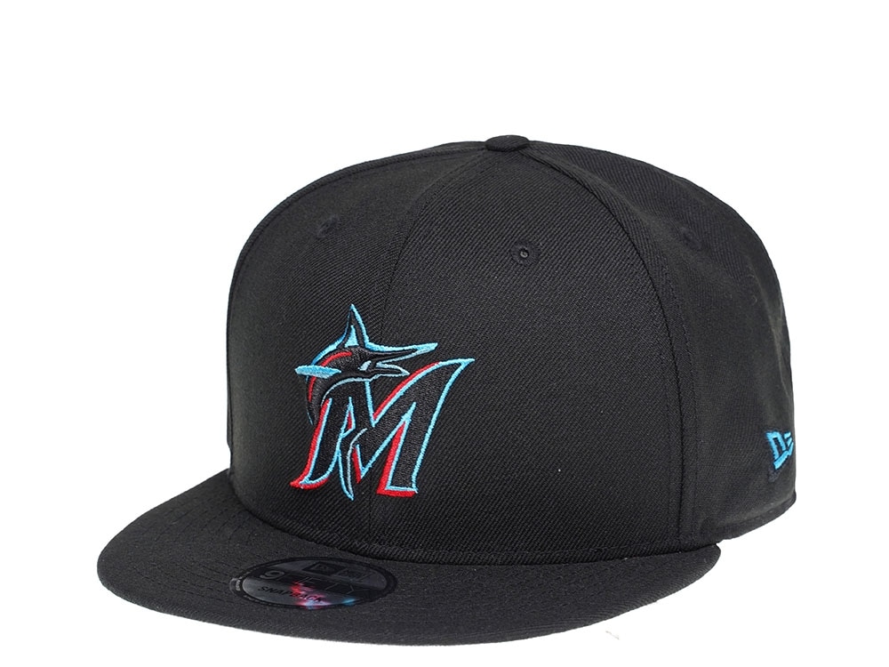 New Era Miami Marlins Black Edition 9Fifty Snapback Gorra
