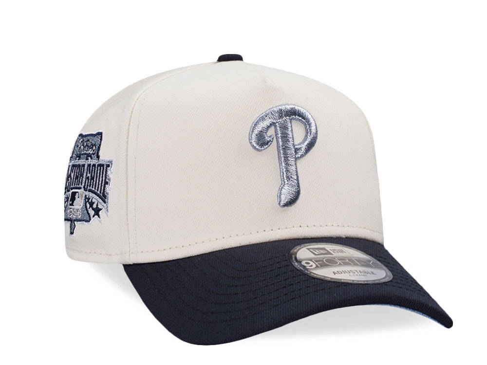 New Era Philadelphia Phillies Inaugural Season 1996 Chrome Two Tone Edition  9Forty A Frame Snapback Gorra
