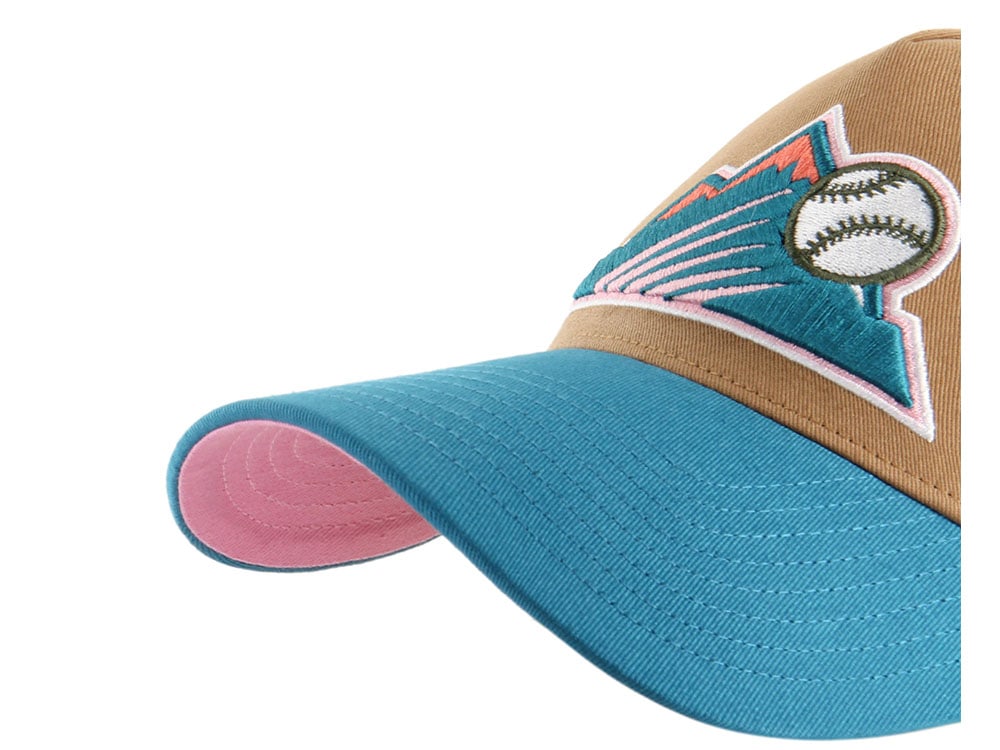 47Brand Colorado Rockies Camel Sure Shot Edition MVP Snapback Gorra