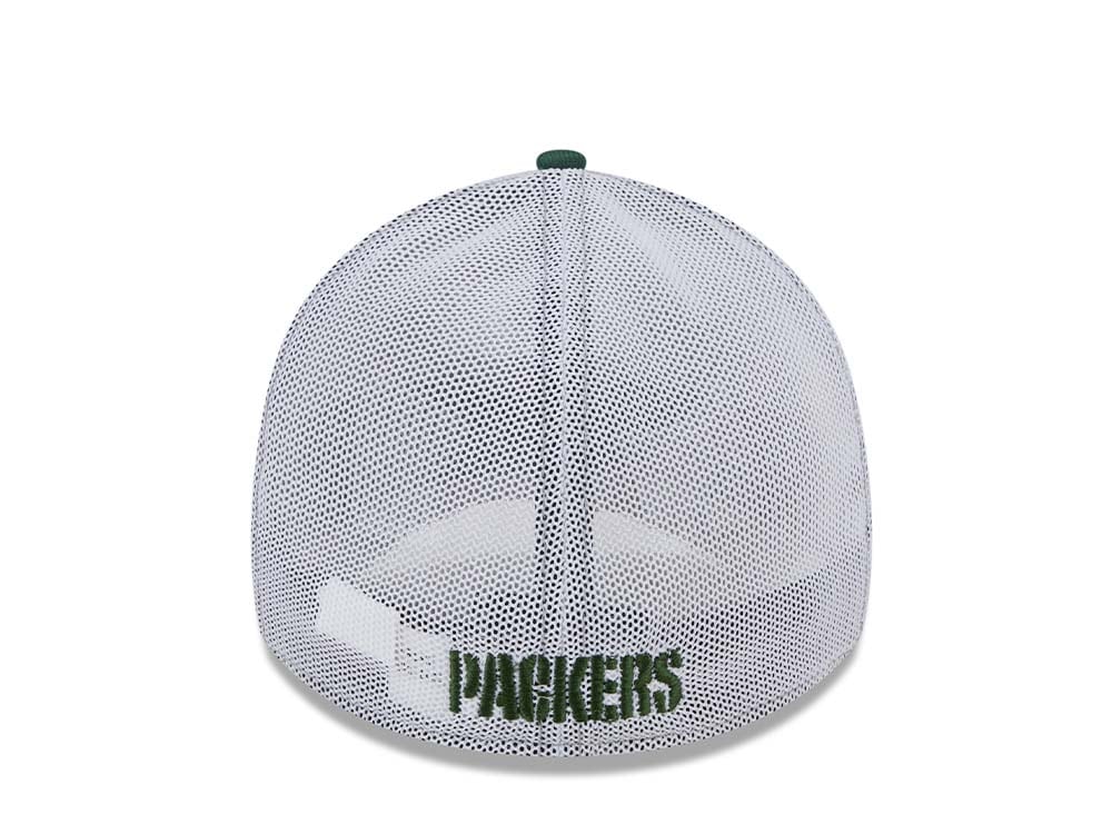 New Era Green Bay Packers Heather Trucker Two Tone Edition 39Thirty Stretch Gorra