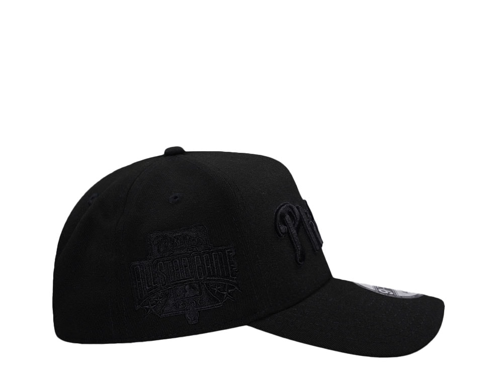 New Era Philadelphia Phillies Black Prime Tone Edition 9Forty A Frame Snapback Gorra