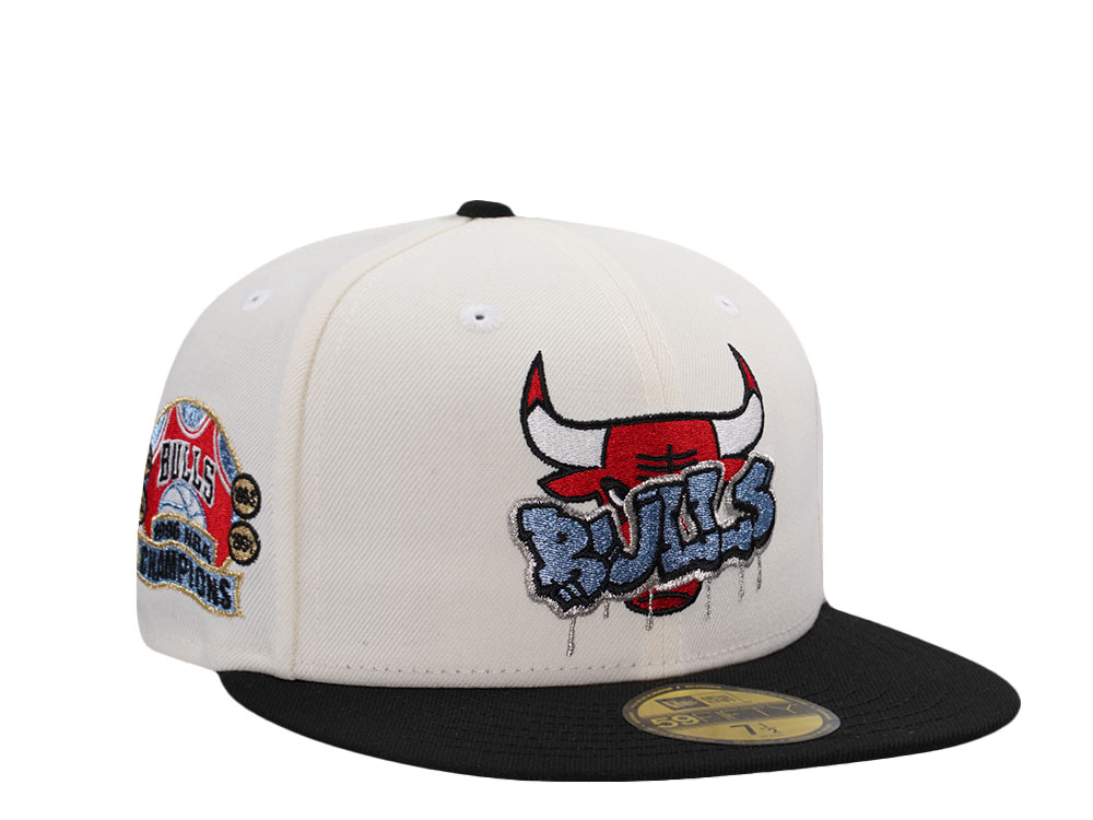 New Era Chicago Bulls NBA Champions 1996 Chrome Two Tone Edition 59Fifty Fitted Gorra