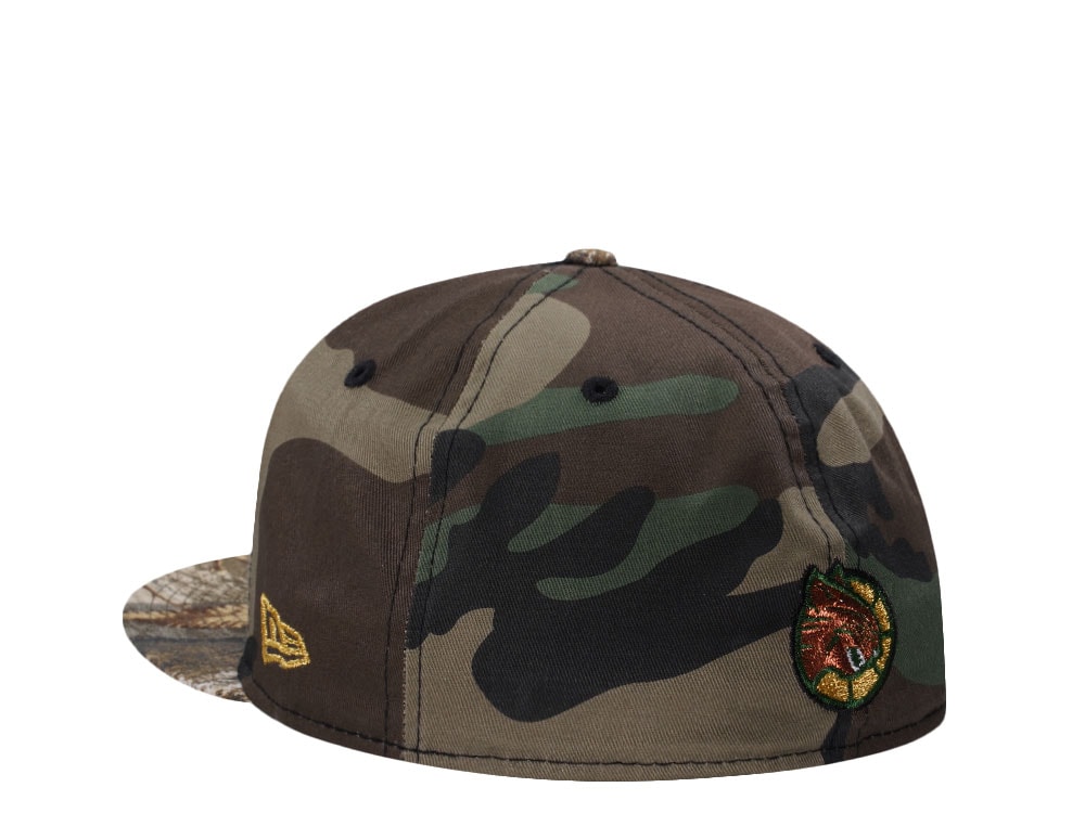 New Era Charlotte Bobcats Camo Two Tone Edition 59Fifty Fitted Gorra