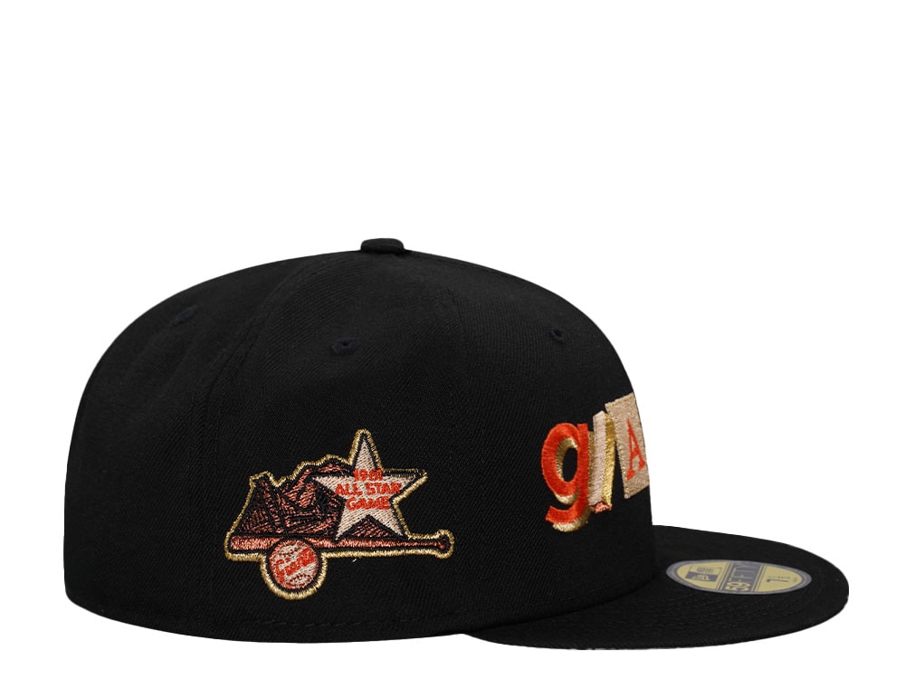 New Era San Francisco Giants All Star Game 1961 Black Prime Edition 59Fifty Fitted Gorra