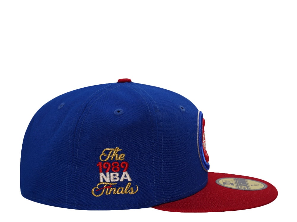 New Era Detroit Pistons NBA Finals 1989 Two Tone Edition 59Fifty Fitted Gorra