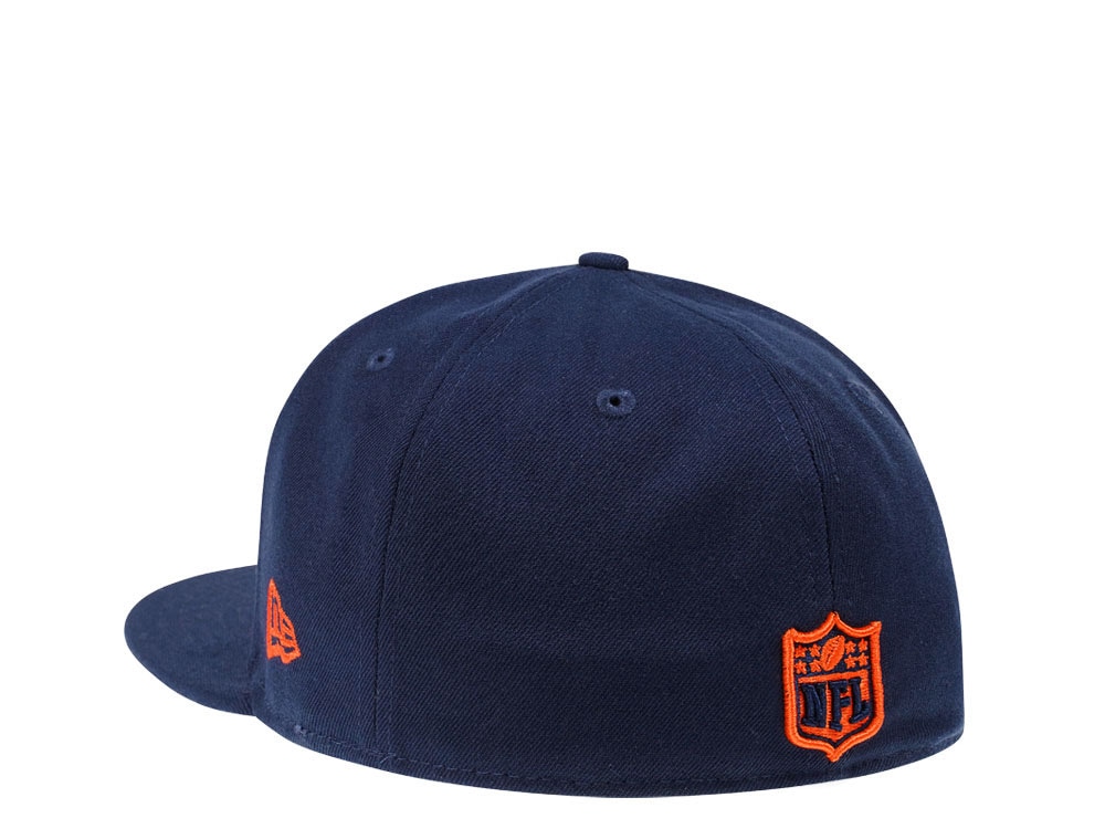 New Era Denver Broncos Blue and Orange Edition 59Fifty Fitted Gorra