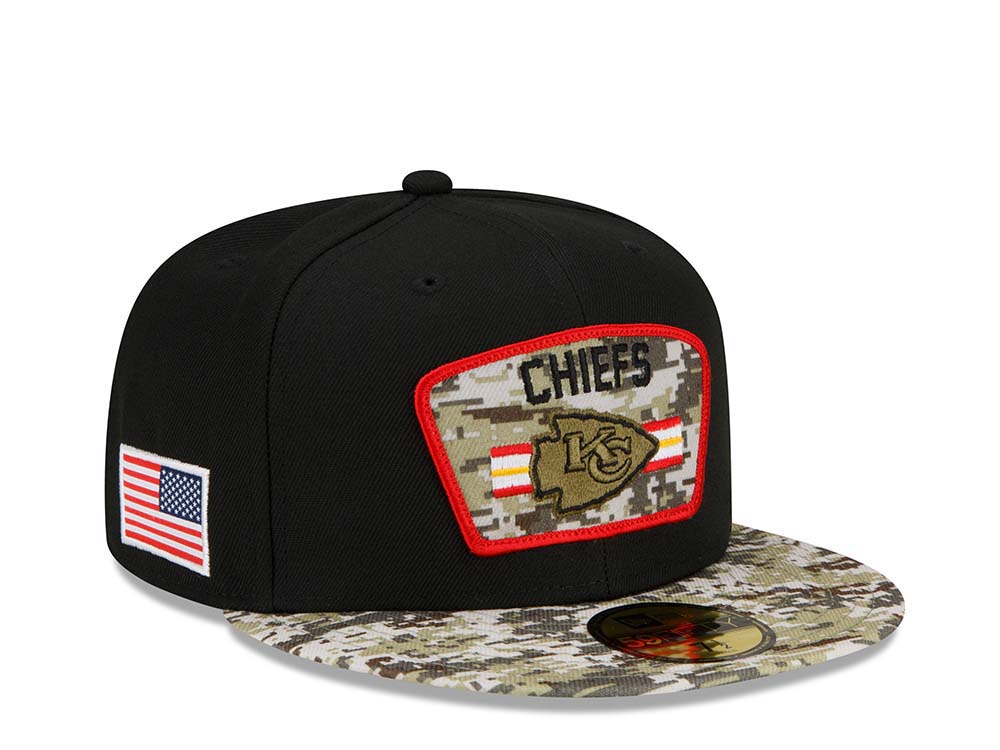 New Era Kansas City Chiefs Salute to Service 21 59Fifty Fitted Gorra
