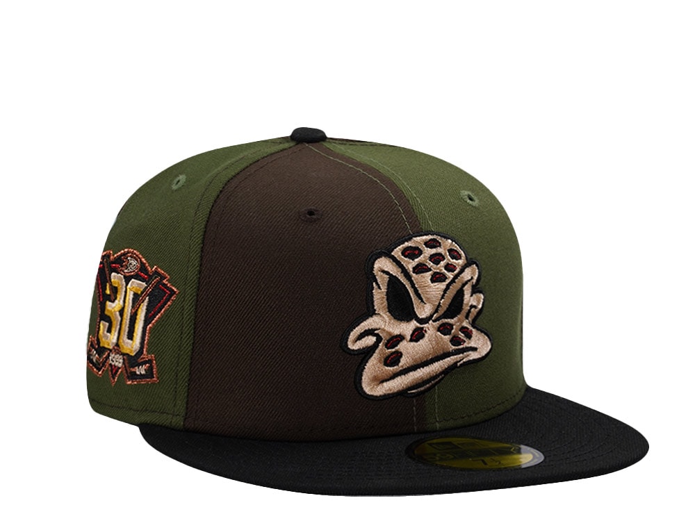 New Era Anaheim Ducks 30th Anniversary Pinwheel Edition 59Fifty Fitted Gorra
