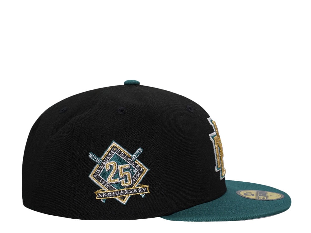New Era Milwaukee Brewers 25th Anniversary Classic Two Tone Edition 59Fifty Fitted Gorra