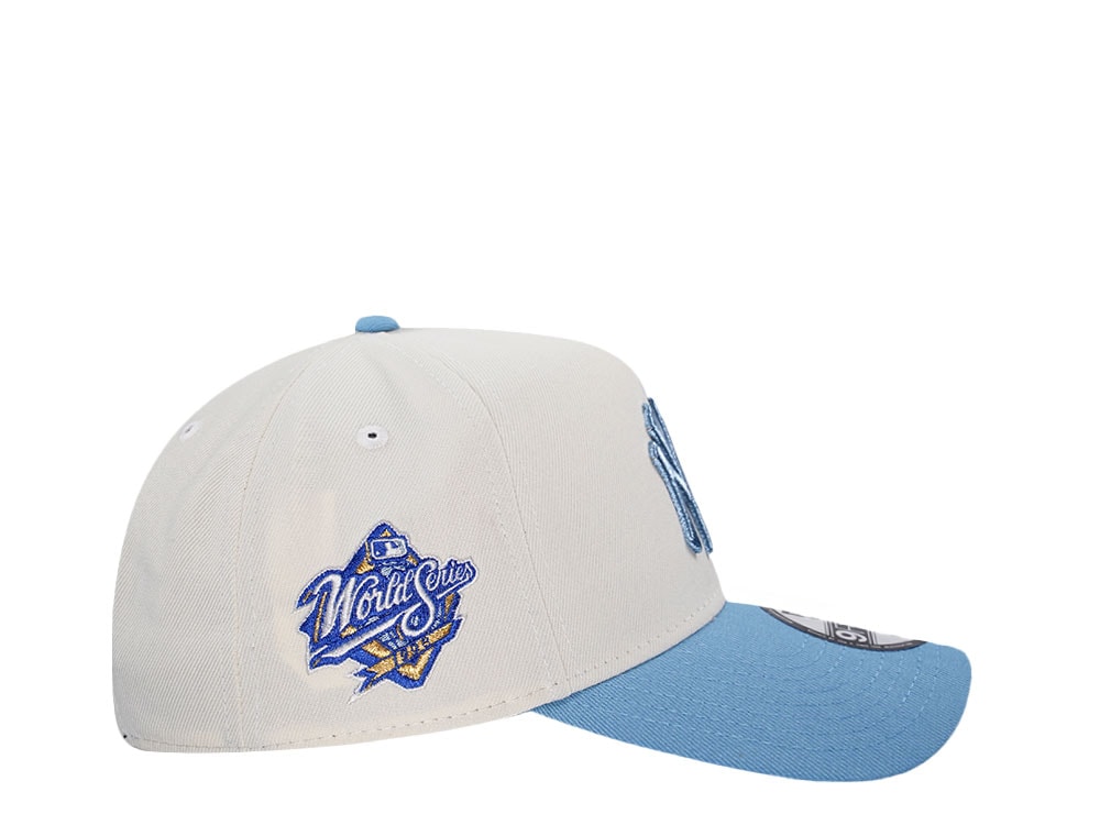 New Era New York Yankees World Series 1998 Chrome Gold Edition 9Forty A Frame Snapback Gorra