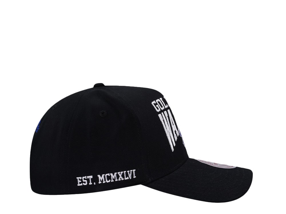 Mitchell & Ness Golden State Warriors Black Pro Pinch Fit Snapback Gorra