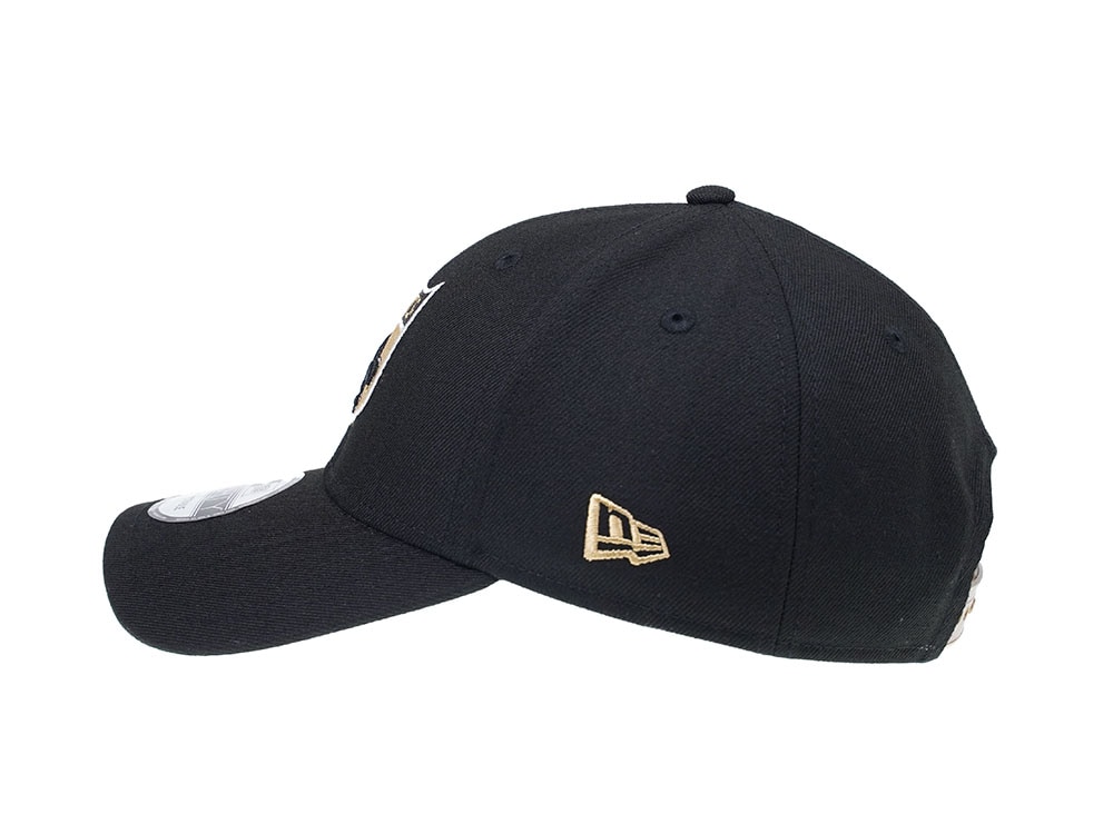New Era New Orleans Saints Curved Black Edition 9Forty Snapback Gorra