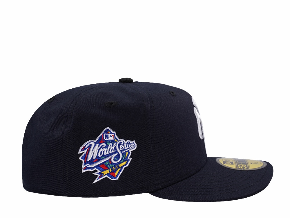New Era New York Yankees World Series 1999 Navy Prime Edition Pre Curved 59Fifty Fitted Gorra