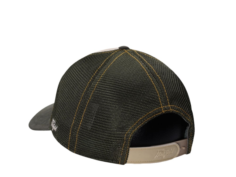 Hatfield Forest Calling Beige Trucker Snapback Gorra