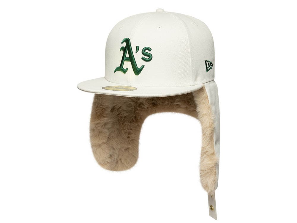 New Era Oakland Athletics World Series 1989 Ivory Prime Edition 59Fifty Dogear Fitted Gorra