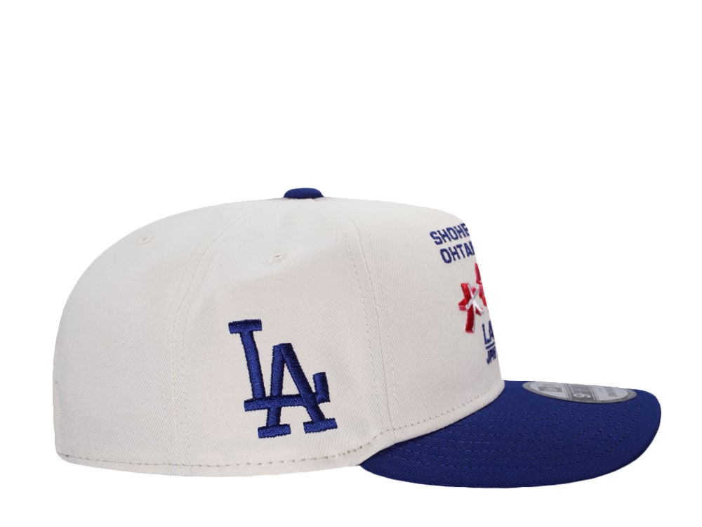 New Era Los Angeles Dodgers Othani Chrome Two Tone Edition 9Fifty A Frame Snapback Gorra