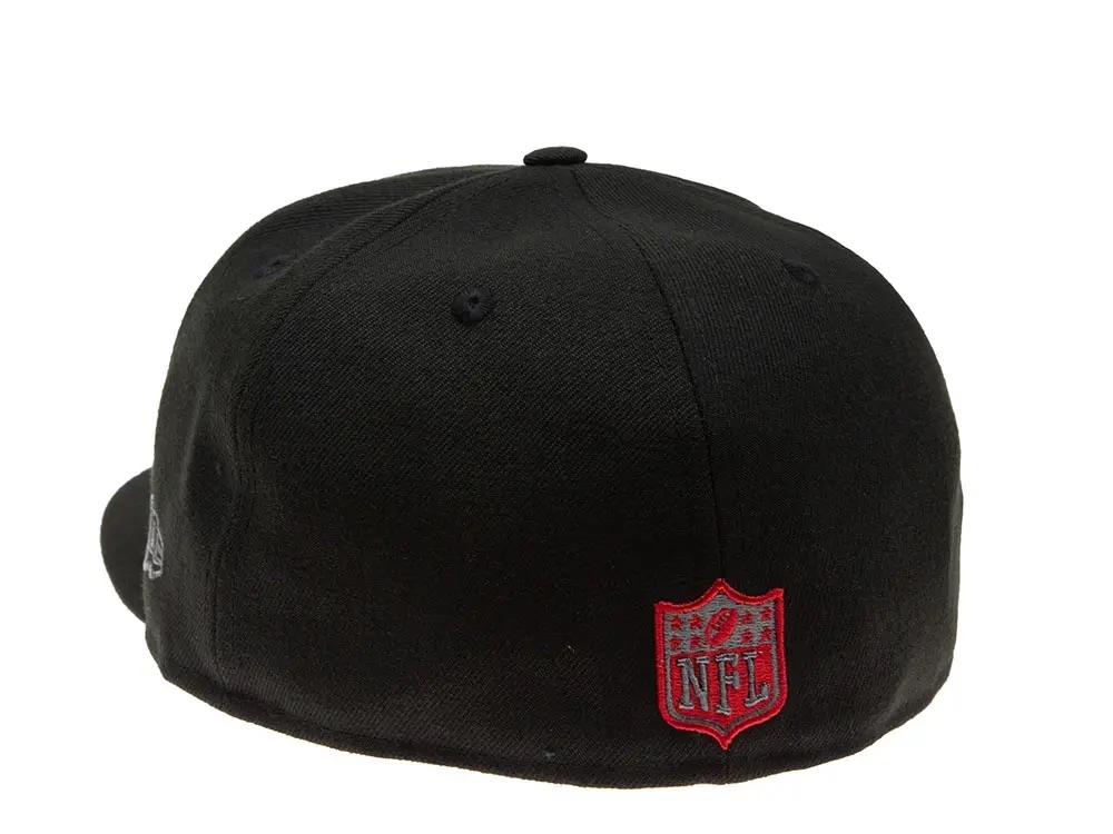 New Era New England Patriots Red Graphite 59Fifty Fitted Gorra